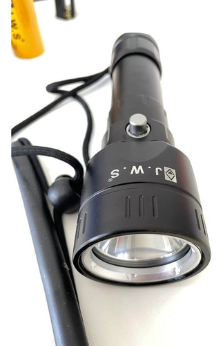 Lanterna Profissional Mergulho Led P50 3 Modos Original Jws®