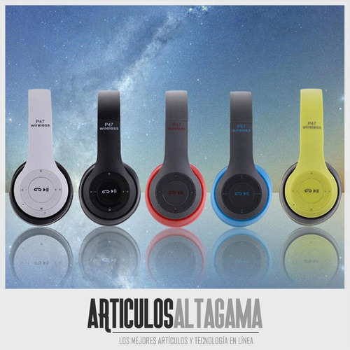 Imagen 5 de 5 de Audifonos Diadema Bluetooth Inalambricos Manos Libres