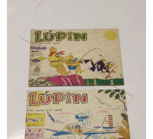 2 Revistas Lupin N° 231 Y N° 232