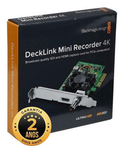 Blackmagic Decklink Mini Recorder 4k