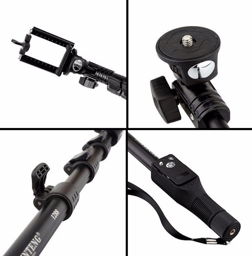 Pack 2 Monopod Selfie Bluetooth Yunteng Celular Camara Gopro