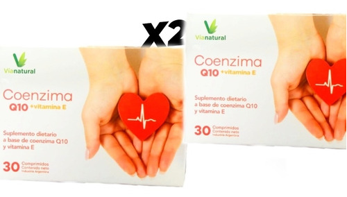 Fertilidad Femenina Coenzima Suplemento 100% Natural X2 Unid