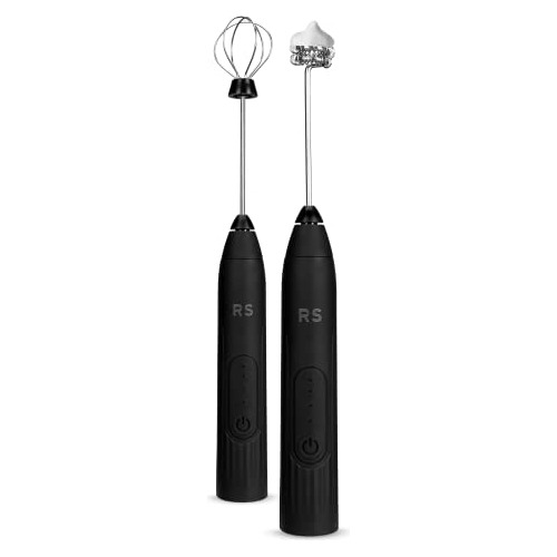 Milk Frother And Whisk Set | Usb Rechargeable Milk Frot...