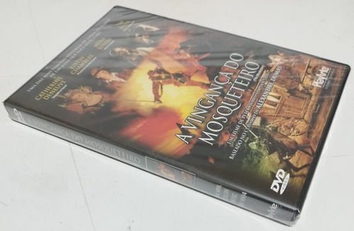 Dvd A Vingança Do Mosqueteiro Original Novo Lacrado