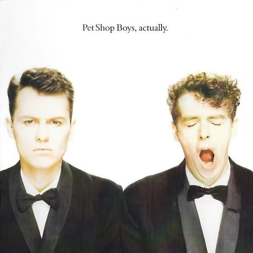 Cd Pet Shop Boys - Actually Nuevo Y Sellado Obivinilos