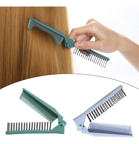 2 Uds Cepillo De Peine De Pelo Plegable Cepillo De