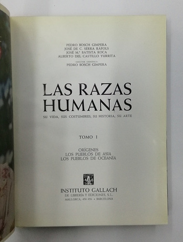Las Razas Humanas (Usado)