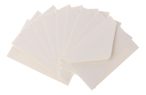 (w) Sobres De Papel Kraft Retro, Suministros Para 4 Personas