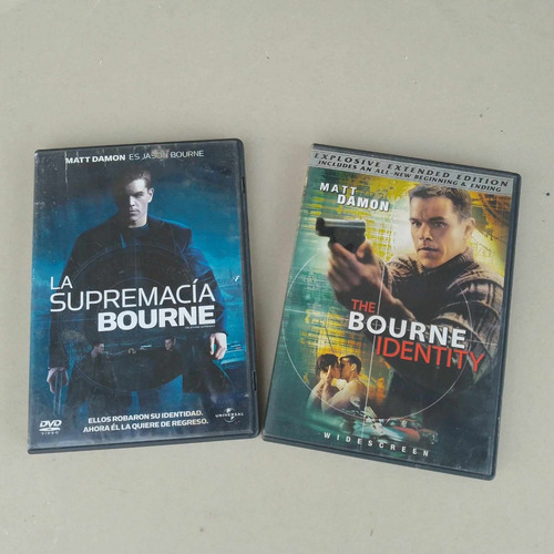 Dvd La Supremacia Bourne / The Bourne Identity Matt Damon (Usado)