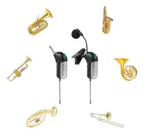 Comprar Microfono Inalambrico Para Saxo , Trompeta, Trombon Xtuga