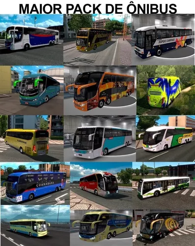 Ônibus TAM Viagens - Euro Truck Simulator 2 