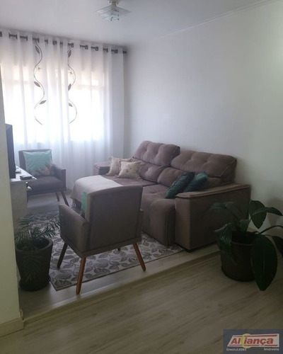 Lindo !! Apartamento Á Venda De 68m², Por 265.000 Com 02 Dormitórios 01 Vaga De Garagem. - Ai21246