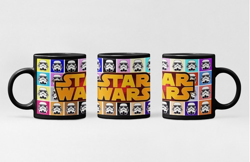 Taza - Mágica De Ceramica - Star Wars Los Stormtroopers