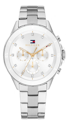 Reloj Para Mujer Tommy Hilfiger Mellie 1782707 Plateado