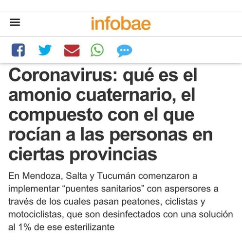 Imagen 5 de 5 de Amonio Cuaternario 5ta Para Cabina Santizante Rinde 2500lts
