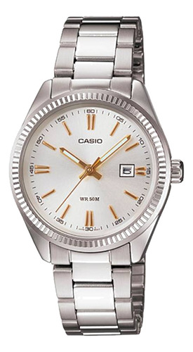 Ltp-1302d-7a2vd - Reloj Casio P/m Acero Calendario Dama