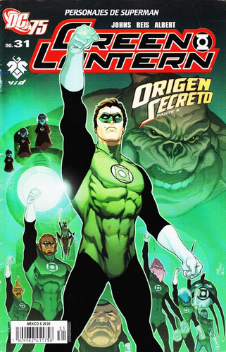 Comic Green Lantern  # 31 Origen Secreto Parte # 3 Vid