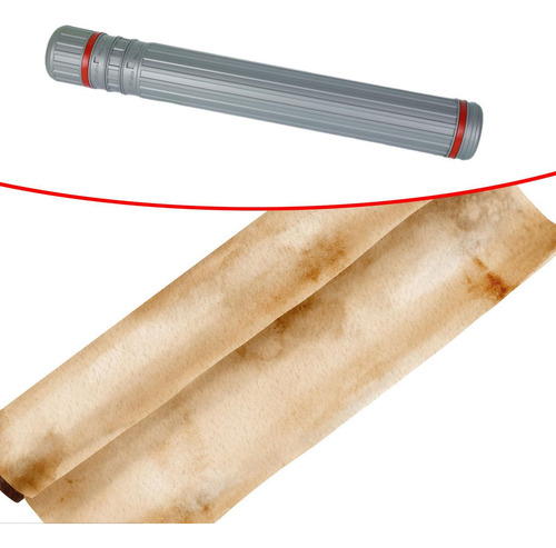 Tubo Para Carteles Extensible Con Correa Para El Hombro, S