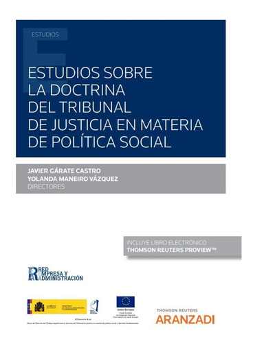 Libro Estudios Sobre La Doctrina Del Tribunal De Justicia...