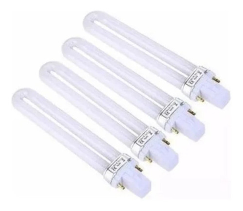 4 Lampada Para Cabine Uv Lâmpada 9w Para Unhas Profissional