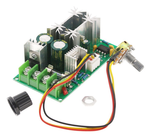 10-60v Voltaje 20a Pwm Controlador De Velocidad Del Motor
