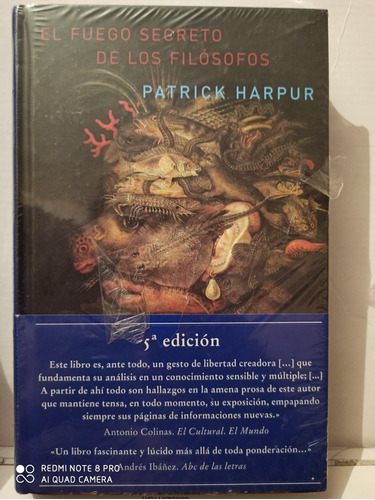 Imagen 1 de 1 de El Fuego Secreto De Los Filosofos -harpur