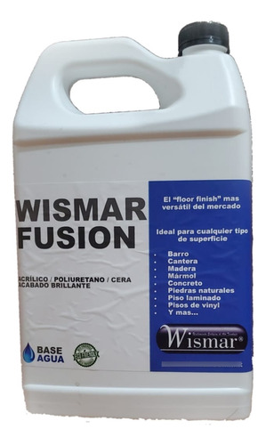 Wismar Fusion Sellador Baseagua Barro, Madera, Concreto 19lt