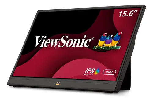 Viewsonic Vainch 1080p Monitor Ips Portátil Con Soporte Inco
