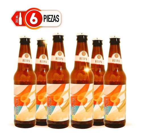 Six Pack Cerveza Fortuna Neippólita 355 Ml