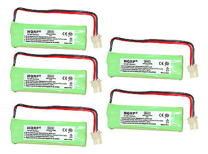 5x Hqrp Phone Batteries For Vtech Bt183482 Bt283482 Ds64 Ccl