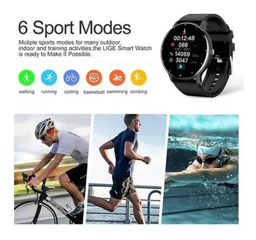 Reloj Inteligente Para Xiaomi Huawei Para iPhone Zl02 Health
