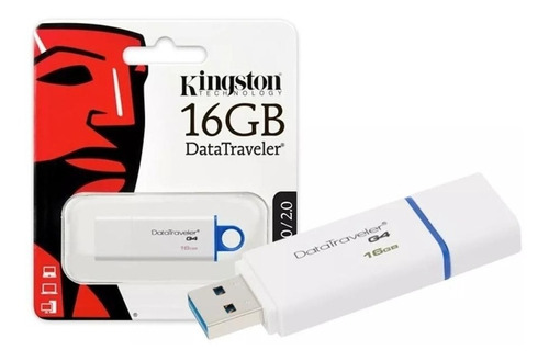 Pendrive Kingston Datatraveler Usb 3.1 Usb 3.0 16gb Elegante