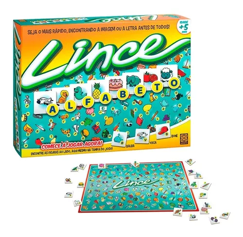 Jogo Lince Alfabeto - Loja Grow