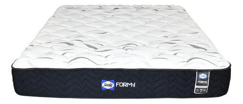 Colchón Sealy Altima Para Cama King Size Color Azul Marino