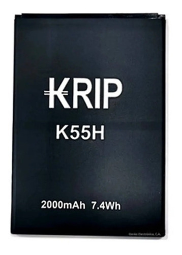 Bateria Pila Krip K55h 30dias Garantia