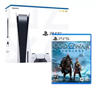 Consola Playstation 5 Con Lector + God Of War Ragnarok