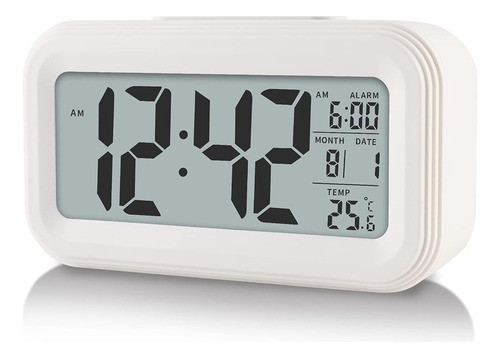 ~? Reloj Despertador Digital Yuanraner Con Temperatura Inter