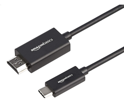 Amazon Basics Adaptador De Cable Usb-c A Hdmi De Aluminio P.