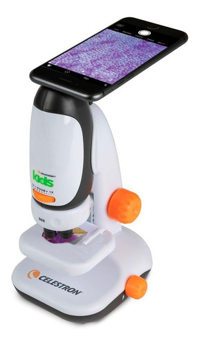 Microscopio Para Niños Celestron Con Adaptador Para Teléfono