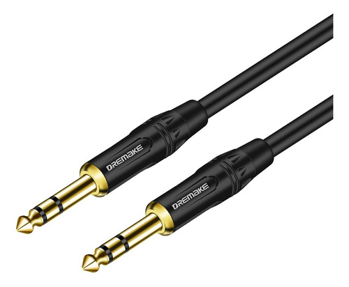 Dremake Cable Audio Estereo Equilibrado Trs 0.250 In 1 4