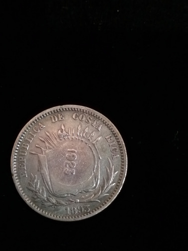 Moneda  50 Centavos 1923  Republica De  Costa Rica