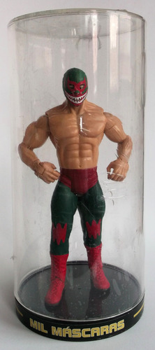 Mil Máscaras Variante Tiburón Figura Custom En Escala 1:12 (Usado)