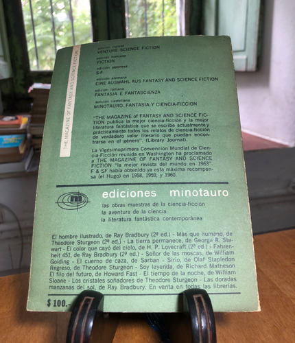 Minotauro Fantasía Y Ciencia Ficción N° 2 Nov - Dic 1964 (Usado)