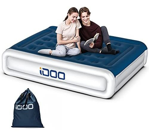 Idoo Colchón De Aire Tamaño Queen, Cama De Aire Inflable Con