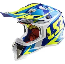 Comprar Casco Cross Ls2 Subverter Nimble Azul Amarillo Mx 470 Um