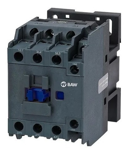 Contactor Tripolar A Bobina 220v Normal Abierto Baw 50a Cb3a