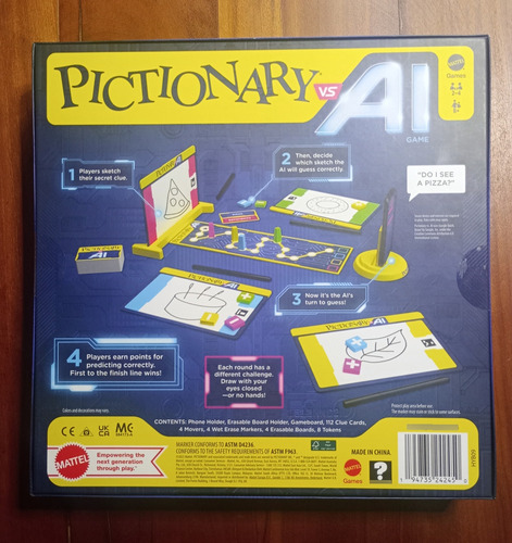 Pictonary Vs Ai (mattel Games)