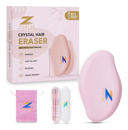 Zorlee Borrador De Pelo De Cristal Para Mujeres, Removedor D