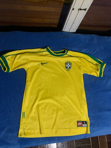 Camiseta Titular Brasil 1998 (Usado)