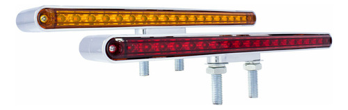 1 Plafón Para Direccional Der Rojo / Ámbar 36 Leds Tunelight